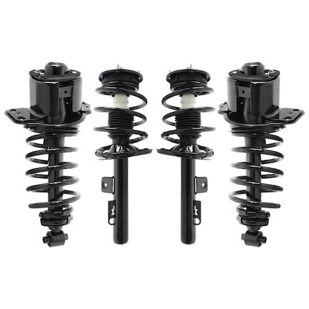 Unity 4-11297-15183-001 Front and Rear Complete Strut Assembly Kit 4-11297-15183-001